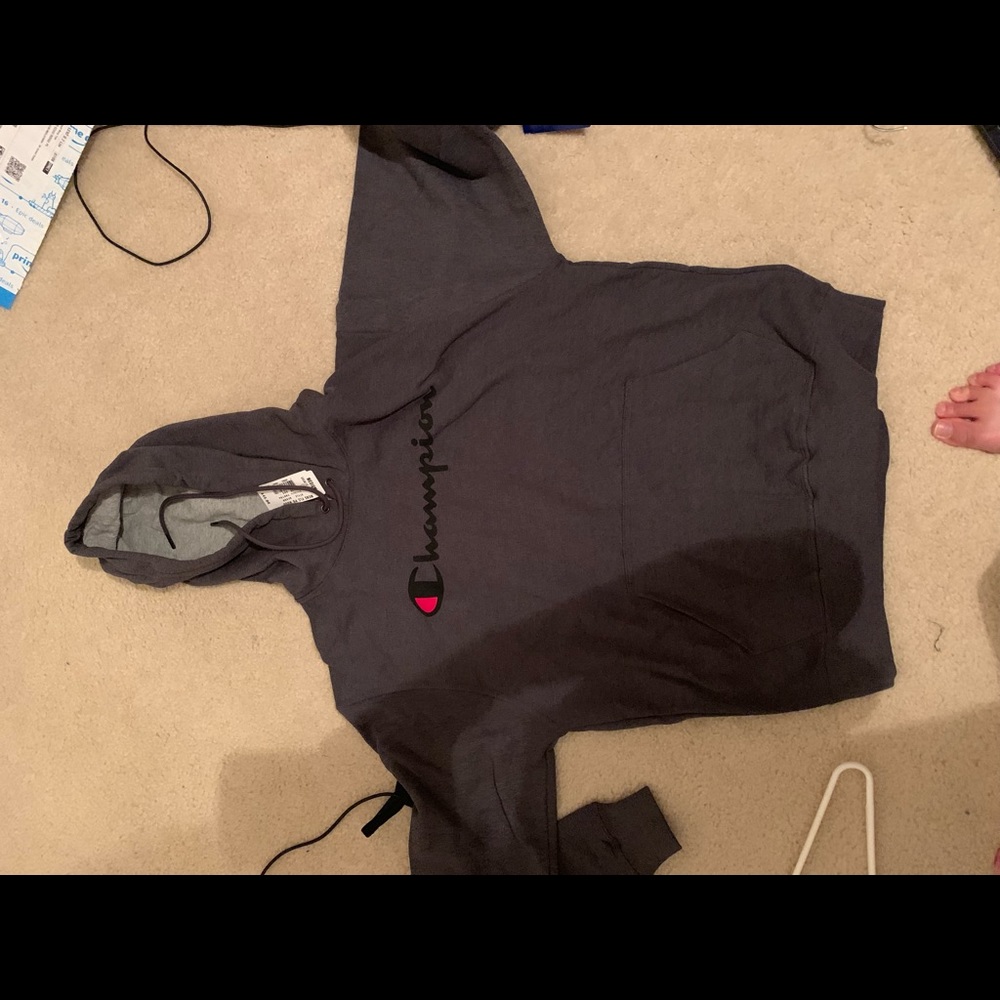 New Grey Champion Hoodie
